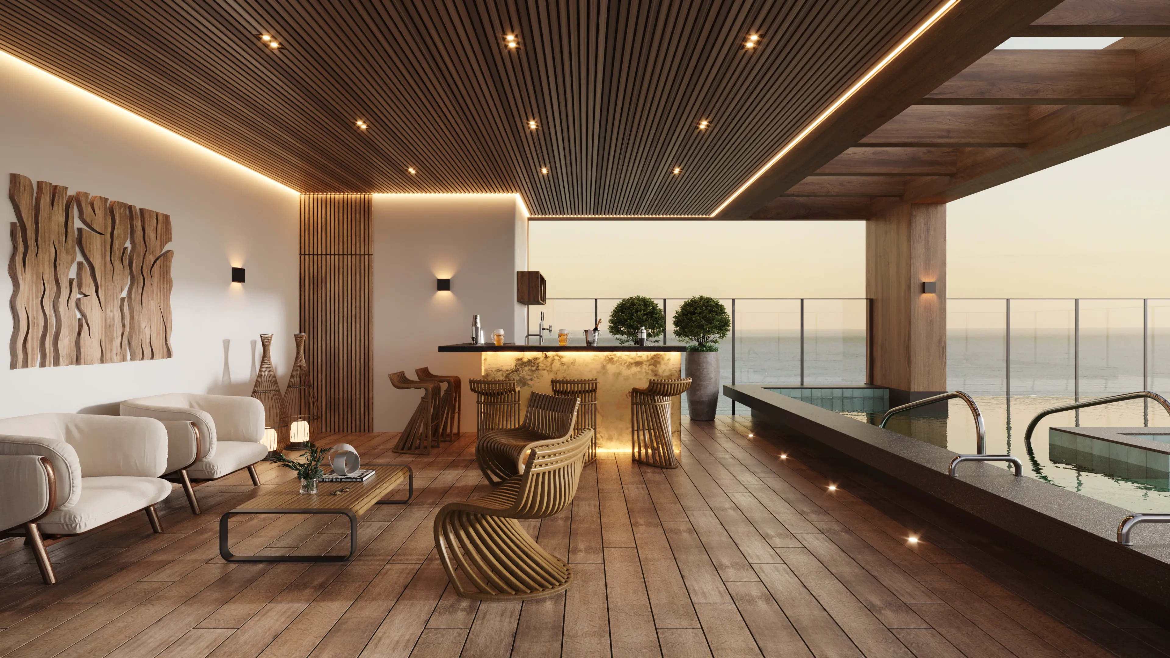 Bar da piscina